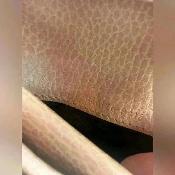 Authentic Gucci compact wallet Pink Beige - Picture 12 of 13